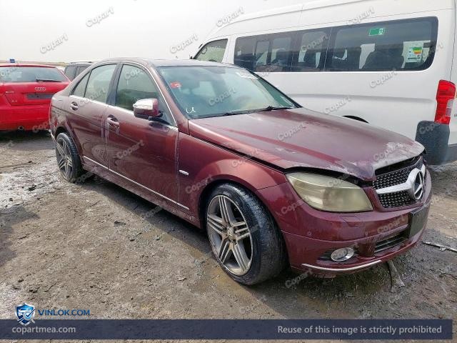 2008 MERCEDES BENZ C250 — Lot 41664866 auction photo