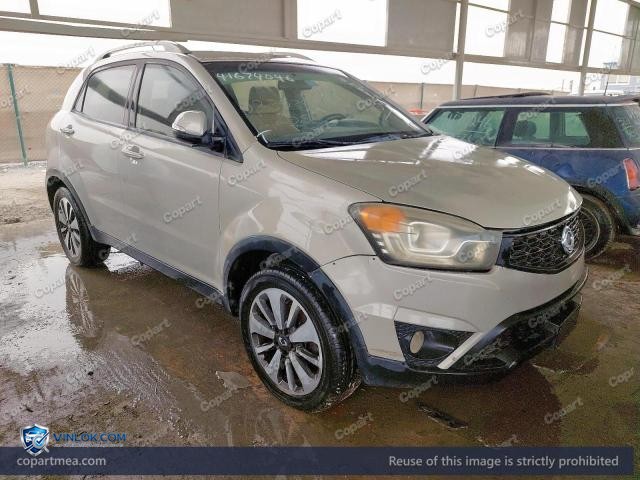 2014 SSANGYONG KORANDO — Lot 41674046 auction photo