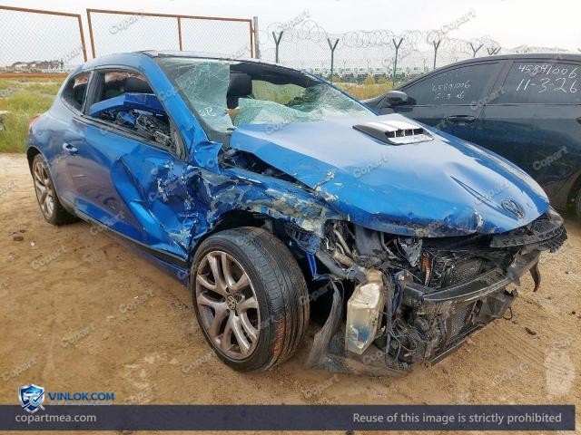 2012 VOLKSWAGEN SCIROCCO — Lot 42024596 auction photo