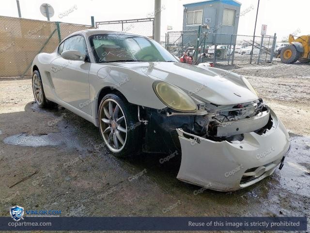 2008 PORSCHE CAYMAN — Lot 42024746 auction photo