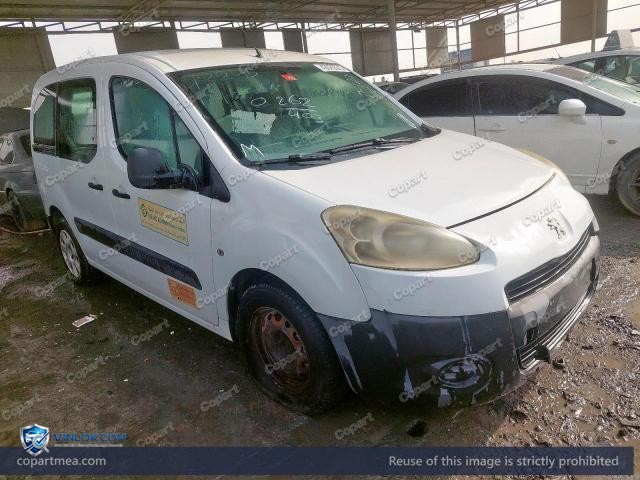 2014 PEUGEOT PARTNER — Lot 42025576 auction photo