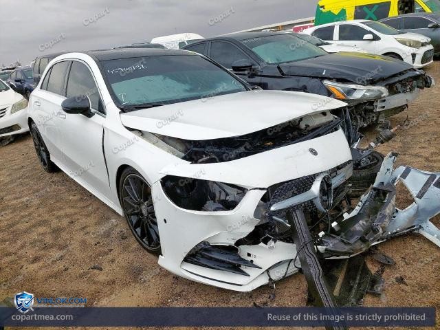 2019 MERCEDES BENZ A 250 — Lot 45900136 auction photo