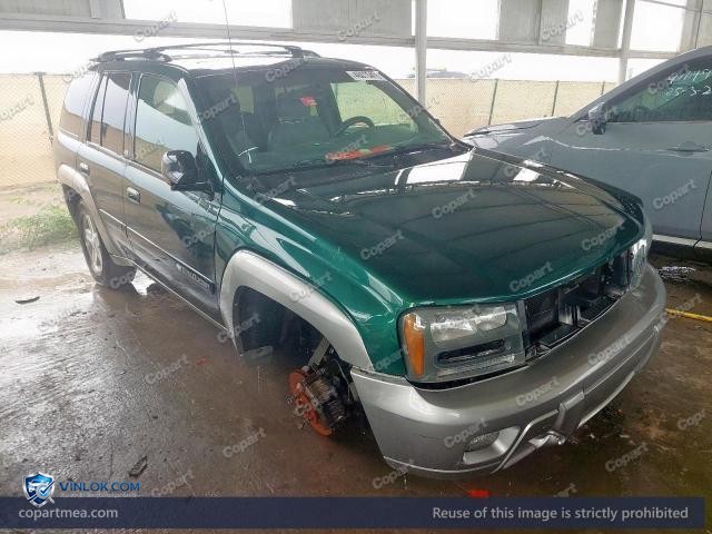 2002 CHEVROLET TRAILBLAZE — Lot 46070406 auction photo