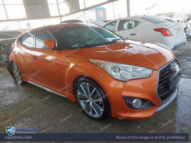2016 HYUNDAI VELOSTER — Lot 46593626 auction photo