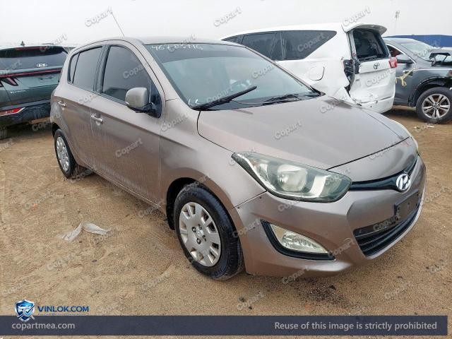 2014 HYUNDAI I20 — Lot 46783996 auction photo