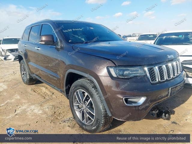 2017 JEEP GRAND CHER — Lot 46787206 auction photo