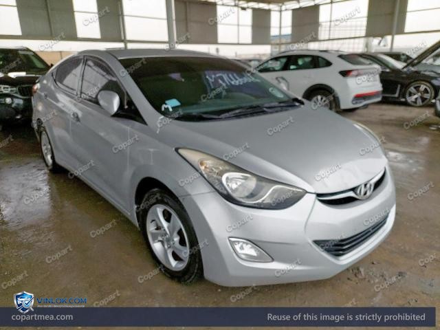2012 HYUNDAI AVANTE — Lot 47666066 auction photo