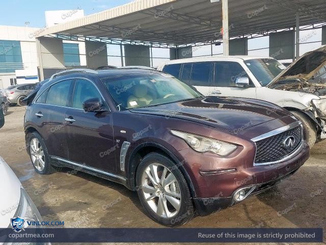 2014 INFINITI QX70 — Lot 47847616 auction photo
