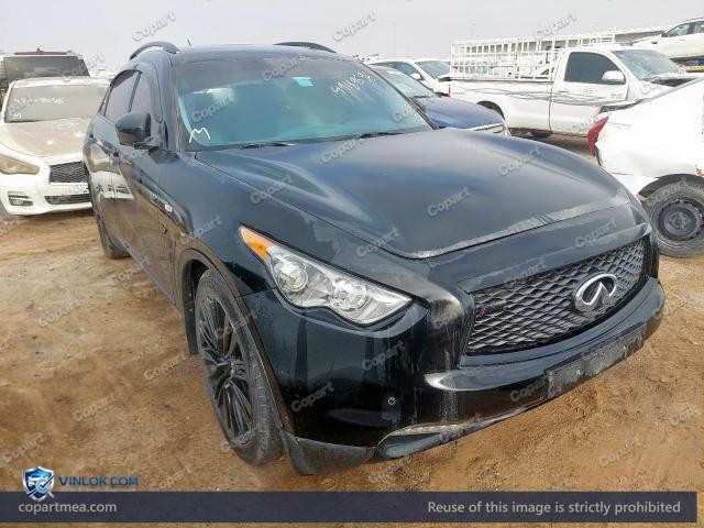 2018 INFINITI QX70 — Lot 49189596 auction photo