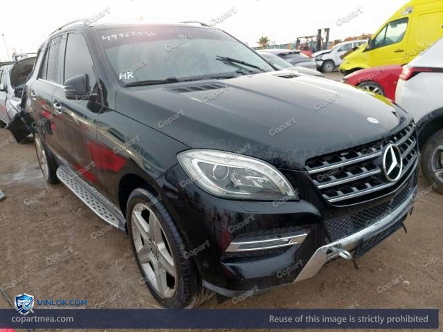 2014 MERCEDES BENZ ML 350 — Lot 49351436 auction photo
