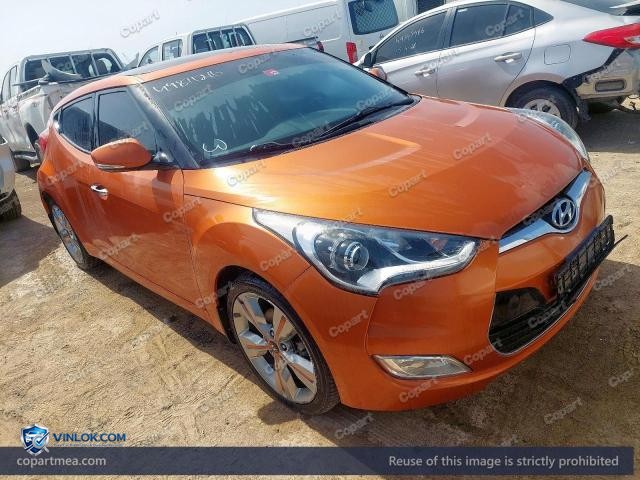 2017 HYUNDAI VELOSTER — Lot 49871216 auction photo