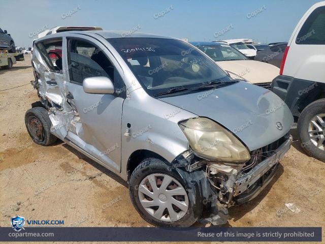 2008 DAIHATSU SIRION — Lot 50014136 auction photo