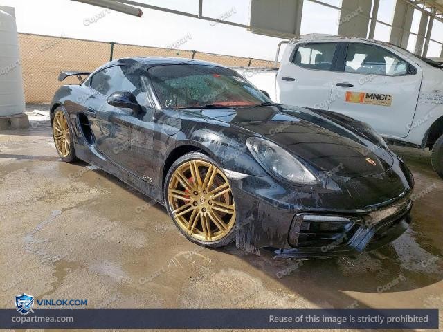 2015 PORSCHE CAYMAN — Lot 50713196 auction photo