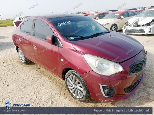2018 MITSUBISHI MIRAGE — Lot 50875196 auction photo