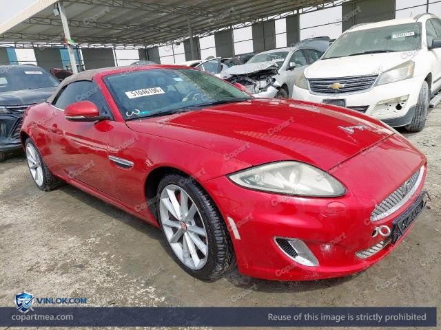 2013 JAGUAR XK — Lot 51046196 auction photo