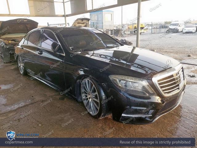 2015 MERCEDES BENZ S500 — Lot 51052106 auction photo