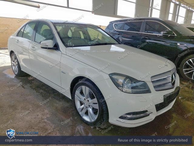 2012 MERCEDES BENZ C 200 — Lot 51213886 auction photo