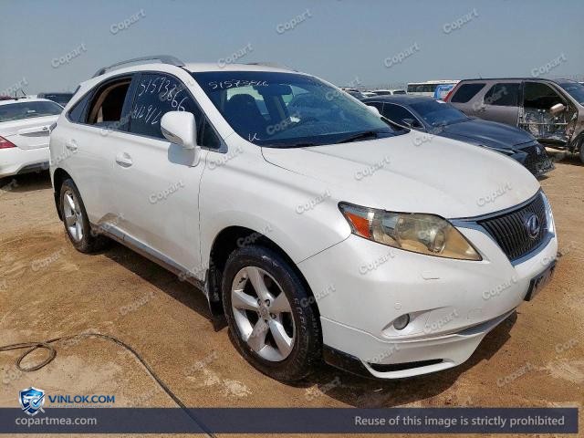 2012 LEXUS RX350 — Lot 51573866 auction photo