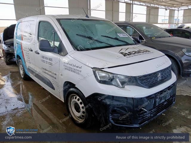 2020 PEUGEOT PARTNER — Lot 51734546 auction photo