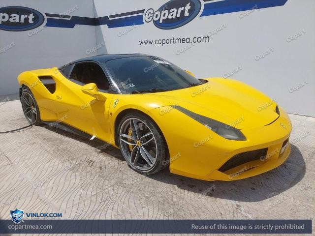 2017 FERRARI 488 GTB — Lot 51739206 auction photo