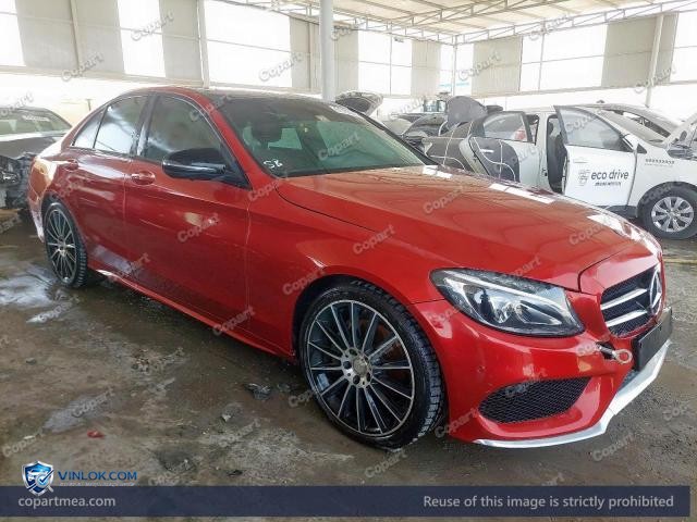 2016 MERCEDES BENZ C200 — Lot 51750996 auction photo