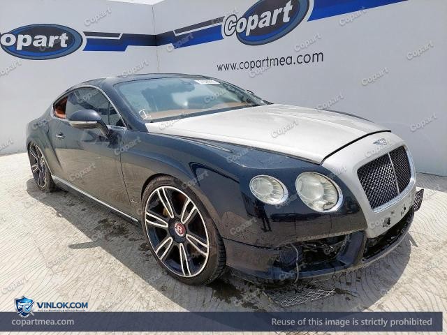 2013 BENTLEY CONTINENTA — Lot 51926996 auction photo