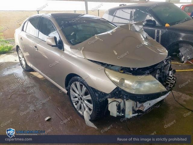 2012 RENAULT SAFRANE — Lot 52105236 auction photo