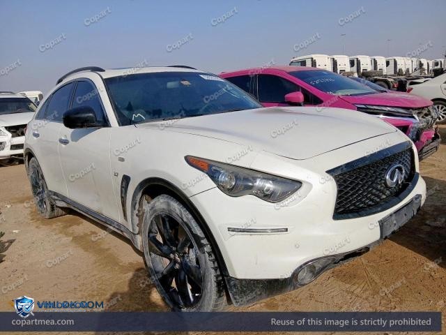 2017 INFINITI QX70 — Lot 52623326 auction photo