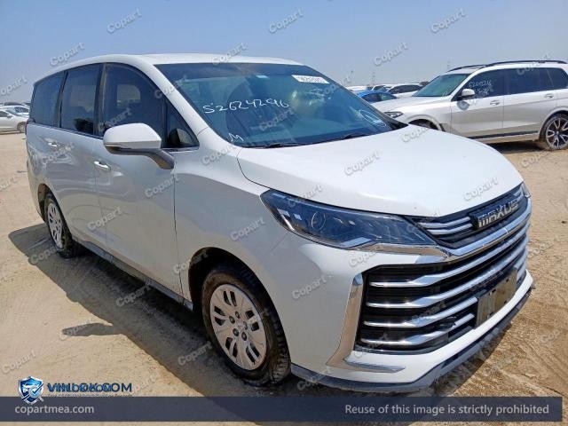 2024 MAXUS G50 — Lot 52624296 auction photo