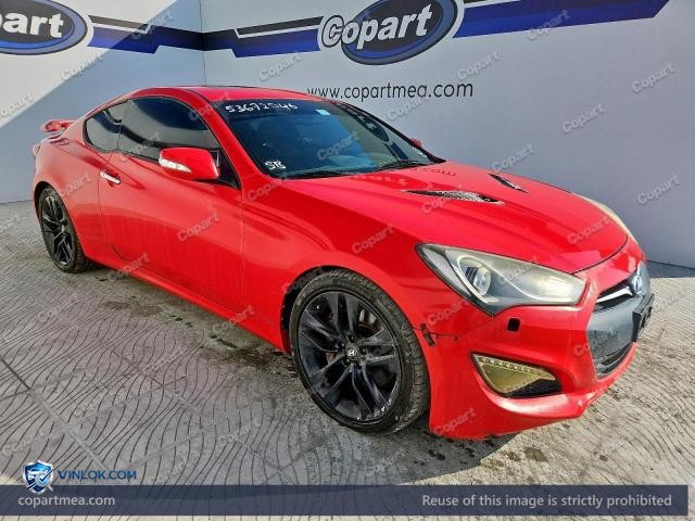 2016 HYUNDAI GENESIS — Lot 53672046 auction photo