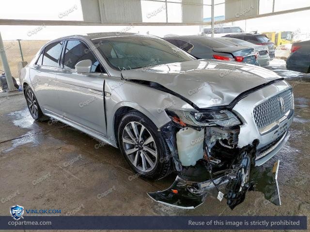 2019 LINCOLN CONTINENTA — Lot 53684976 auction photo