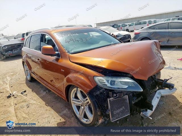 2015 AUDI Q7 — Lot 54224306 auction photo