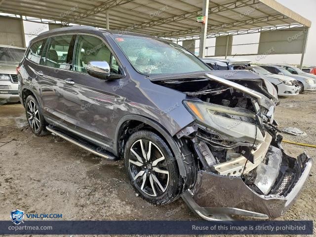 2021 HONDA PILOT — Lot 54360616 auction photo