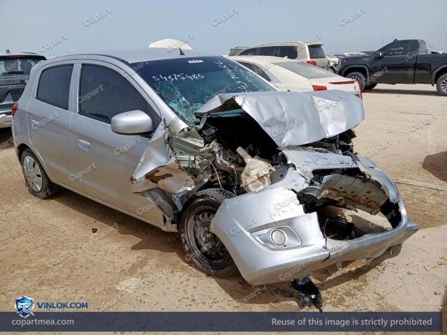 2014 MITSUBISHI MIRAGE — Lot 54375486 auction photo