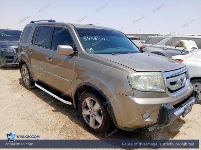 2011 HONDA PILOT — Lot 54381426 auction photo