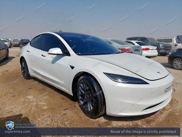 2025 TESLA MODEL 3 — Lot 54584636 auction photo