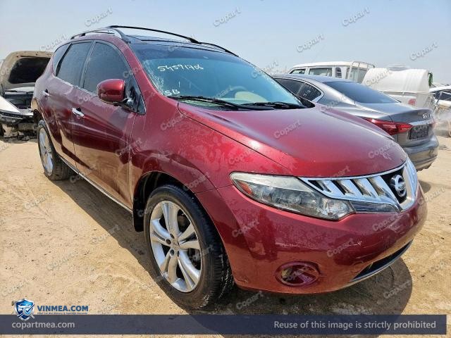 2010 NISSAN MURANO — Lot 54591706 auction photo