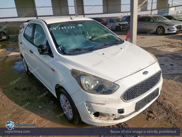 2020 FORD FIGO — Lot 54744976 auction photo