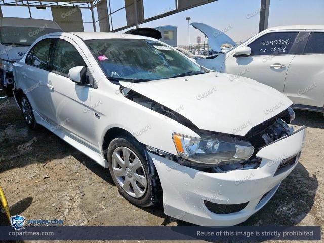 2015 MITSUBISHI LANCER — Lot 56002156 auction photo