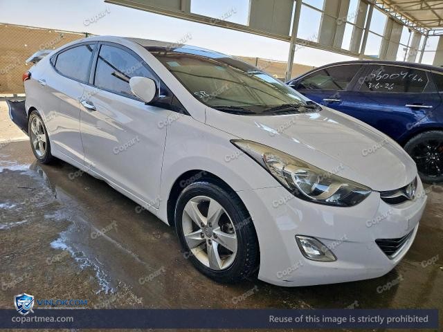 2013 HYUNDAI AVANTE — Lot 56004436 auction photo