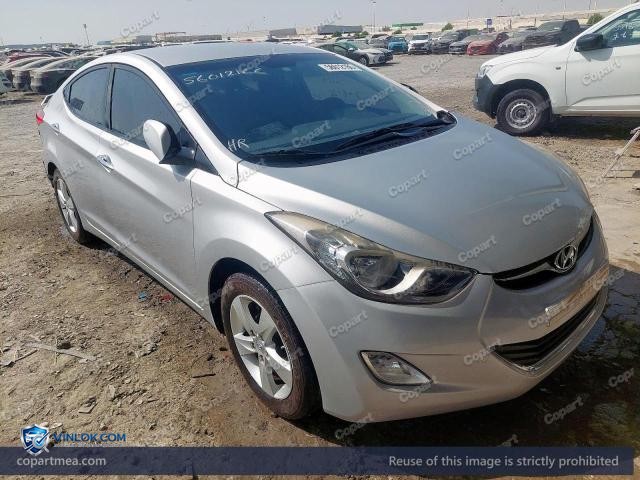 2012 HYUNDAI AVANTE — Lot 56012166 auction photo