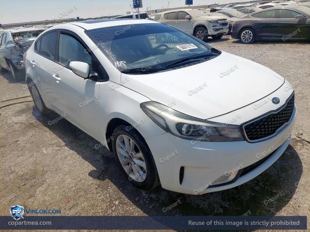 2017 KIA CERATO — Lot 56013116 auction photo