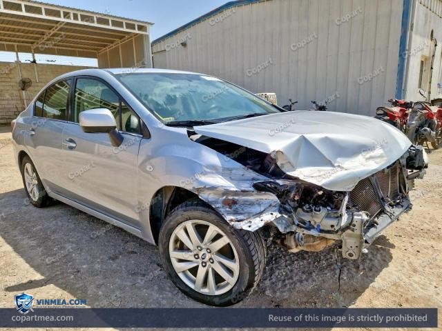 2016 SUBARU IMPREZA — Lot 56380656 auction photo