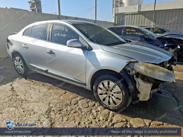 2014 RENAULT FLUENCE — Lot 56729236 auction photo