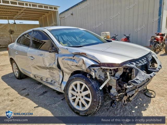 2012 RENAULT FLUENCE — Lot 57110526 auction photo