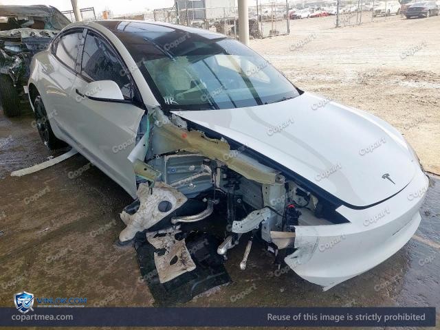 2026 TESLA MODEL 3 — Lot 57275926 auction photo