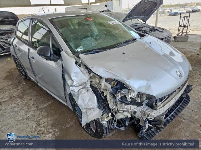 2015 PEUGEOT 208 — Lot 58162336 auction photo