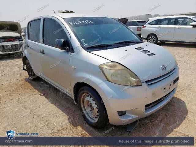 2010 DAIHATSU SIRION — Lot 58657186 auction photo