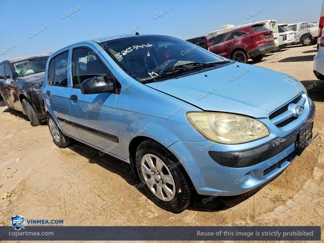 2009 HYUNDAI GETZ — Lot 58657446 auction photo