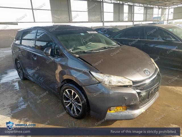2013 TOYOTA WISH — Lot 58664486 auction photo